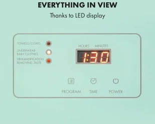 Suszarka Klarstein MNW7-Dryer Green - Suszarki do prania - miniaturka - grafika 7