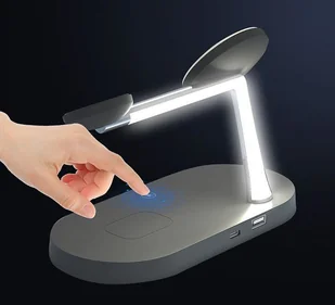 TECH-PROTECT Magnetyczna ładowarka bezprzewodowa TECH-PROTECT 3IN1 MAGNETIC MAGSAFE WIRELESS CHARGER czarna 18764 - Ładowarki do telefonów - miniaturka - grafika 5