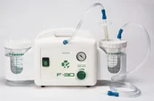 Urządzenia medyczne - Fazzini Włochy Ssak F-30 z dwoma zbiornikami 1000ml Profesjonalne urządzenie do odsysania wydzielin. F-30.40 - miniaturka - grafika 1
