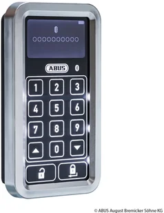 ABUS ABUS HomeTec Pro klawiatura CFT3100 srebrna - Systemy inteligentnych domów - miniaturka - grafika 4