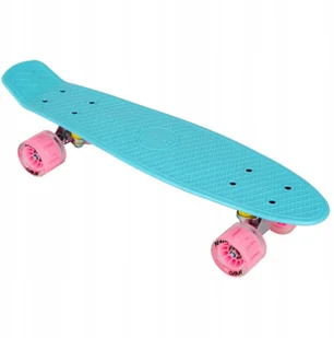 Enero Deskorolka plastikowa 22 cale niebieska LED - Deskorolki Enero Deskorolka plastikowa 22 cale niebieska LED - Deskorolki - miniaturka - grafika 2