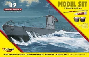 Mirage Hobby Okręt Podwodny U2 - Modele do sklejania - miniaturka - grafika 2
