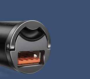 Baseus Tiny Star mini inteligentna ładowarka samochodowa USB 30W Quick Charge 3.0 szary (VCHX-A0G) - Ładowarki samochodowe - miniaturka - grafika 35