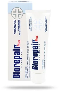 Biorepair BioRepair Plus Pasta PRO White - wybielająca 75ml - Pasty do zębów - miniaturka - grafika 2