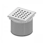 Syfony - Tece 3660007 TECEdrainpoint S ramka rusztu ze stali nierdzewnej łącznie z rusztem ozdobnym "quadratum" 100 x 100 mm - miniaturka - grafika 1