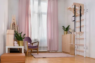 BenchK BenchK 212W Drabinka gimnastyczna z akcesoriami dla dzieci BenchK-37081-0 - Wyposażenie sportowe i gimnastyczne - miniaturka - grafika 2