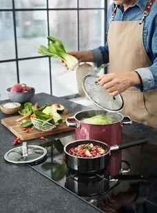 WMF Garnek nisk 24 cm,platynowy,Fusiontec Mineral 0514685290 - Garnki - miniaturka - grafika 4