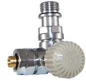 Akcesoria grzewcze - Vario Term Zawór termostatyczny Vision, Kolor: Piaskowy ciemny strukturalny, Orientacja zaworu: Lewy 000M766A010 - miniaturka - grafika 1