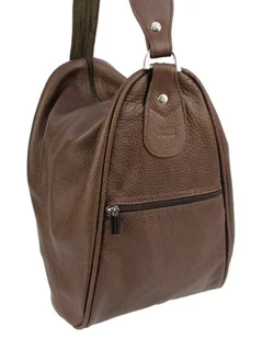 ELKOR (PL) Plecak Skórzany ELKOR (PL) Jowita De Luxe Skóra Naturalna Licowa JASNY CZEKOLADOWY - Plecaki - miniaturka - grafika 5