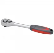 Klucze i nasadki - Proline Grzechotka 3/8" 72 z. l 200, ręk. dwuskładnikowa zaw ZR18378 - miniaturka - grafika 1