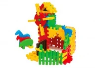 Zabawki konstrukcyjne - Mario-Inex Klocki Konstrukcyjne Wafle Młyn 50el - miniaturka - grafika 1