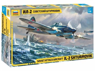 Zvezda Model plastikowy IL-2 Stormovik - Modele do sklejania Zvezda Model plastikowy IL-2 Stormovik - Modele do sklejania - miniaturka - grafika 2