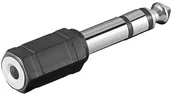 Złącza, przejściówki, adaptery - Pro Pro Audio adapter MiniJack F - Jack M 4040849111006 - miniaturka - grafika 1