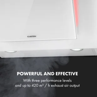 Klarstein TK15CH-Eleonora-90WH - Okapy kuchenne - miniaturka - grafika 5