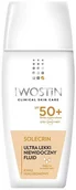 Balsamy i kremy do opalania - Iwostin Perrigo Solecrin SPF50+ ultra lekki niewidoczny fluid 40ml - miniaturka - grafika 1