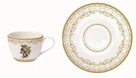 Filiżanki - Nuova R2S Easy life PORCELANOWA FILIŻANKA ZE SPODKIEM - OSTROKRZEW - Christmas Holly - 240 ml 919 HOLL 919 HOLL - miniaturka - grafika 1