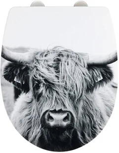 WENKO Deska sedesowa YAK z cichym domykaniem Thermoplast 24644100 - Deski sedesowe WENKO Deska sedesowa YAK z cichym domykaniem Thermoplast 24644100 - Deski sedesowe - miniaturka - grafika 1