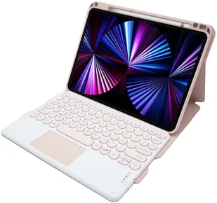 Apple Alogy Etui Alogy Klawiatura Bluetooth Touchpad 4w1 Magnetyczne Pencil do iPad Pro 11 2021 Różowe 9909X7 - Etui do tabletów - miniaturka - grafika 7