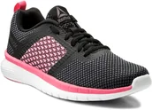 Buty sportowe damskie - Reebok PT Prime Runner FC CN3155 czarny - miniaturka - grafika 1