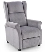 Fotele - Halmar AGUSTIN fotel wypoczynkowy popiel - miniaturka - grafika 1