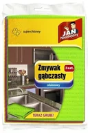 Pozostałe akcesoria kuchenne - Sarantis Jan Niezbędny Zmywak gąbczasty 3szt 8571011992 - miniaturka - grafika 1