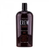 Szampony do włosów - American Crew American Crew Classic 3w1 szampon + odżywka + żel do kąpieli 1000ml - miniaturka - grafika 1