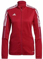 Kurtki i kamizelki sportowe męskie - adidas adidas Damska kurtka Tiro21 Tk Jkt W Czerwony Team Power Red XXS GM7305 - miniaturka - grafika 1