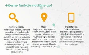 NotiOne NotiOne go! lokalizator bluetooth kolor czerwony 5906660330165 - Odblaski i adresówki - miniaturka - grafika 3