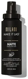 MILANI MILANI - MAKE IT LAST - MATTE CHARCOAL SETTING SPRAY - Utrwalacz do makijażu w sprayu z dodatkiem węgla aktywnego MILUMSDAK - Utrwalacze do makijażu - miniaturka - grafika 2