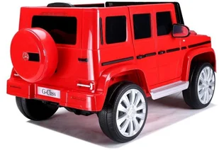 LEAN CARS Samochód na akumulator Mercedes G500 czerwony LT-7914-0 - Pojazdy elektryczne dla dzieci - miniaturka - grafika 3