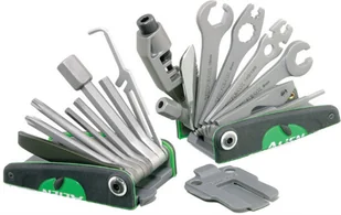 TOPEAK Alien 3 TT2354 zestaw narzędzi, 25 elementów, kolor czarny/zielony/srebrny FBA_TT2354 - Narzędzia rowerowe - miniaturka - grafika 2