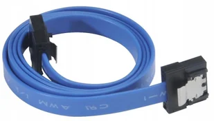 Akasa Kabel Proslim SATA3 15cm kolor niebieski - Adaptery i przejściówki - miniaturka - grafika 3