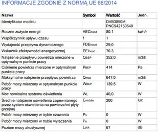 AEG DVB3850M - Okapy kuchenne - miniaturka - grafika 8