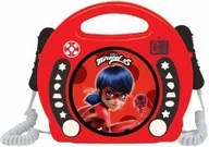 Instrumenty muzyczne dla dzieci - Lexibook MIRACULOUS ODTWARZACZ CD KARAOKE 2X MIKROFON RCDK100MI - miniaturka - grafika 1