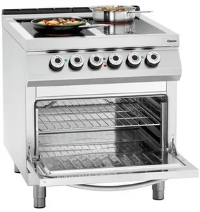 Bartscher 4-PALNIKOWA KUCHNIA CERAMICZNA 4 X 4 KW 400 V 296431 - Piece, kotły  i płyty grzejne gastronomiczne - miniaturka - grafika 6