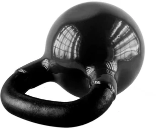 HMS Hantla winylowa żeliwna kettlebell czarna 12 kg - 27492-uniw - Kettlebell - miniaturka - grafika 2