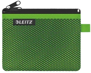 Leitz Koszulka z suwakiem z dwoma przegródkamiLeitz WOW, rozmiar S, zielona 40110054 - Koszulki na dokumenty - miniaturka - grafika 2