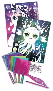 Tween Team Tween Team, zestaw kreatywny Nebulous Stars  brokatowe folie - Zabawki kreatywne - miniaturka - grafika 4