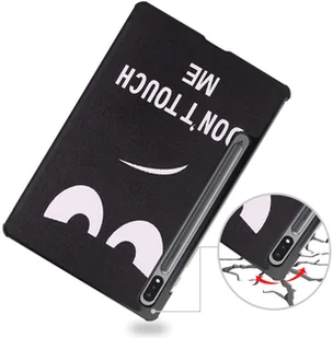 Samsung Alogy Etui na tablet Alogy Book Cover do Galaxy Tab S7 S8 11.0 T870 T875 T876B X700 X706 Dont Touch My Pad 11367X46794 - Etui do tabletów - miniaturka - grafika 6