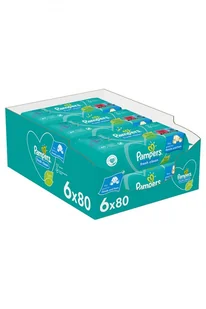 PAMPERS Chusteczki mokre 6pak 5O41HJ 5O41HJ SAM SAM - Chusteczki nawilżane - miniaturka - grafika 2