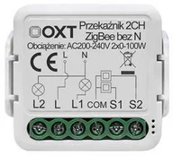 Systemy inteligentnych domów - OXT OXT przekaźnik 2 obwody (bez N) ZigBee SWTZ32 - miniaturka - grafika 1
