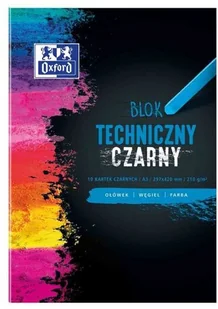 Hamelin BLOK TECHNICZNY A3/10K CZARNY 07262 AP07262 - Szkolne artykuły papiernicze - miniaturka - grafika 3