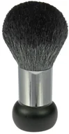 Pędzle do makijażu - Fantasia Stand pędzel do pudru, naturalny akcesoria do włosów, wysokość: 11 cm,  4 cm, czarny/srebrny 18027 - miniaturka - grafika 1