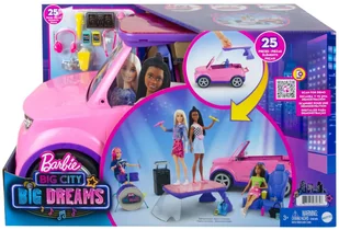 Mattel Barbie Big City Big Dreams Auto koncertowa scena - Lalki dla dziewczynek - miniaturka - grafika 9