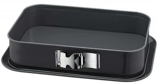 Kaiser Tortownica  Springform La Forme Plus prostokątne 36 x 24 cm Made in Germany pokryte powłoką antyprzylepną Kai ramic nadaje się do krojenia zabezpieczony przed wyciekiem 2300638072 - Formy do ciast - miniaturka - grafika 3