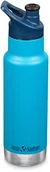 Butelki termiczne - Klean Kanteen Klean Kanteen Classic Narrow VI Bottle 355ml with Sport Cap Kids, niebieski  2022 Termosy 1008783 - miniaturka - grafika 1