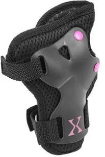 Nils Extreme H320 CZARNO-RÓŻOWY ROZM. L ZESTAW OCHRANIACZY EXTREME 16-60-123 - Ochraniacze - miniaturka - grafika 16