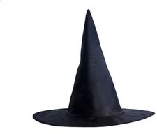 PartyDeco Czapka wiedźmy, czarny, 19 cm - Gadżety dla niej i dla niego - miniaturka - grafika 2