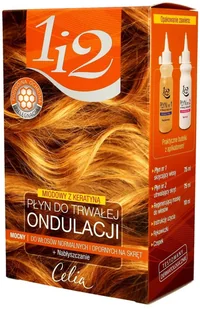 Celia 1i2 Płyn do trwałej ondulacji - mocny 160ml - Kosmetyki do stylizacji włosów - miniaturka - grafika 3