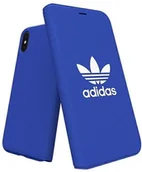 Etui i futerały do telefonów - Adidas Booklet Case Canvas iPhone X/Xs blue/niebieski 30279 hurtel-89554-0 - miniaturka - grafika 1